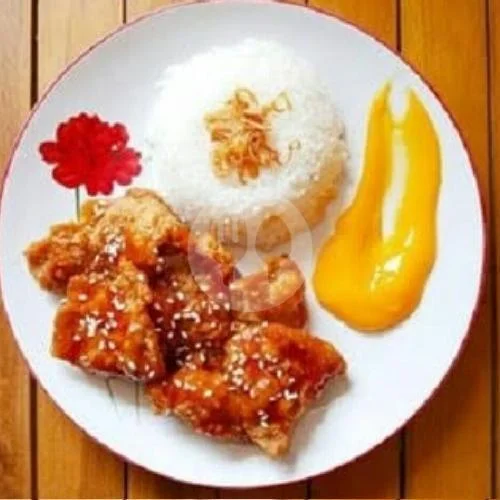 Nasi Chicken Lava